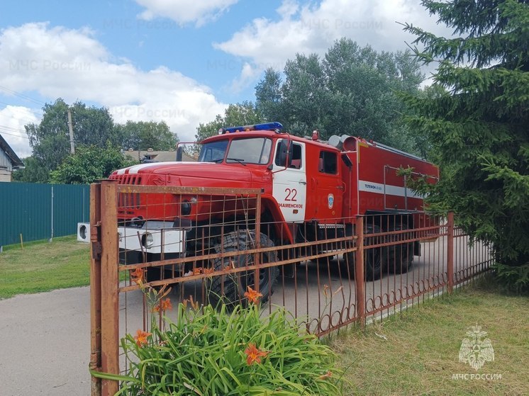Замыкание электропроводки стало причиной пожара в Орле