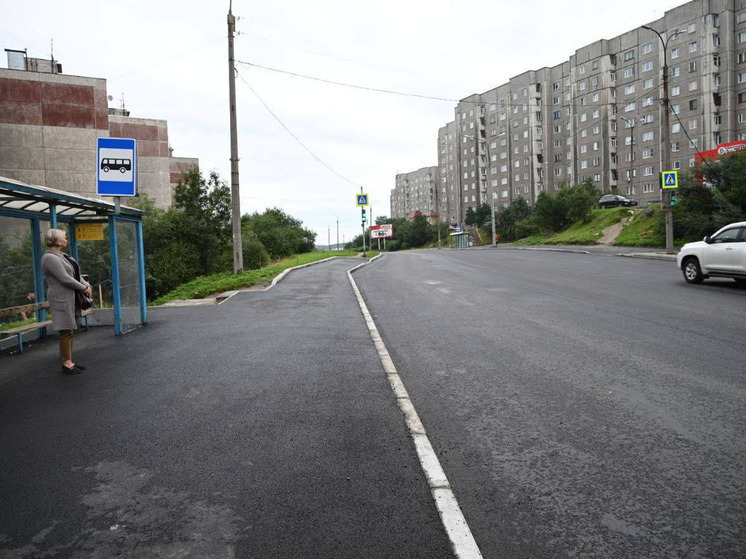 В Мурманске в рамках нацпроекта отремонтировали уже девять дорог