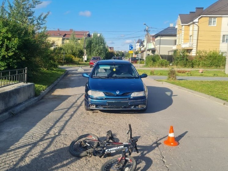 В Калининграде водитель сбил восьмилетнего ребенка на велосипеде