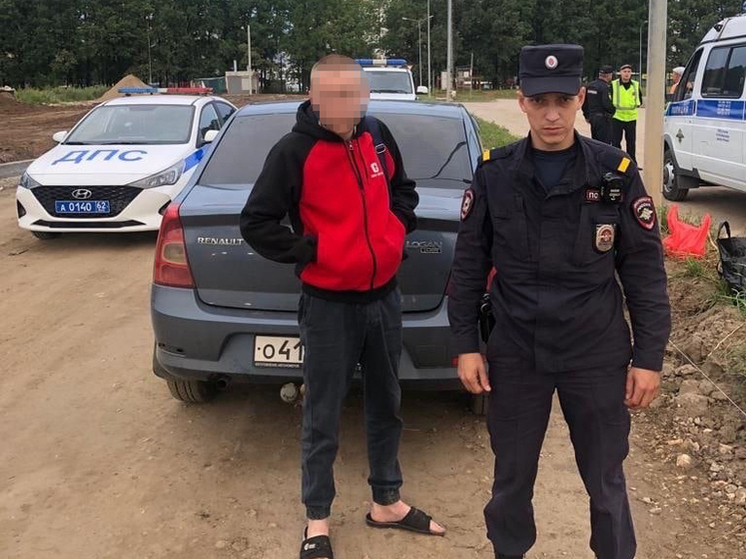 На улице Генерала Чикризова в Рязани задержали пьяного водителя Renault