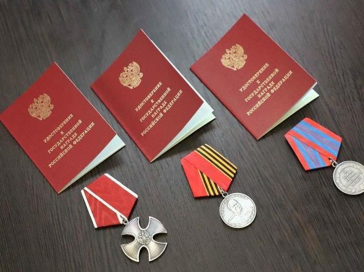 Рязанские росгвардейцы получили награды за участие в спецоперации