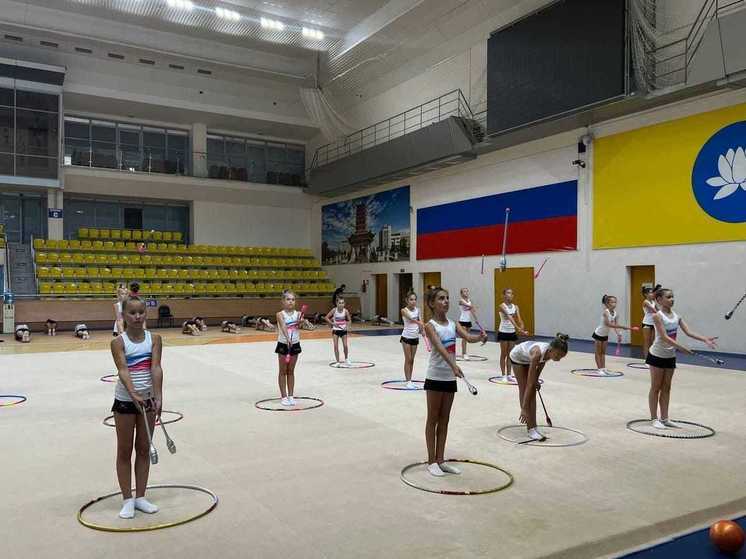 В Калмыкии начались сборы по художественной гимнастике
