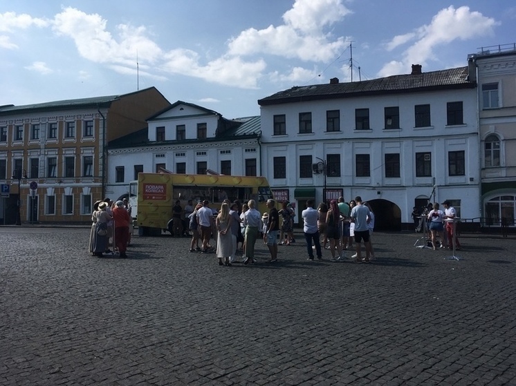 В Рыбинске снимали «Повара на колесах»