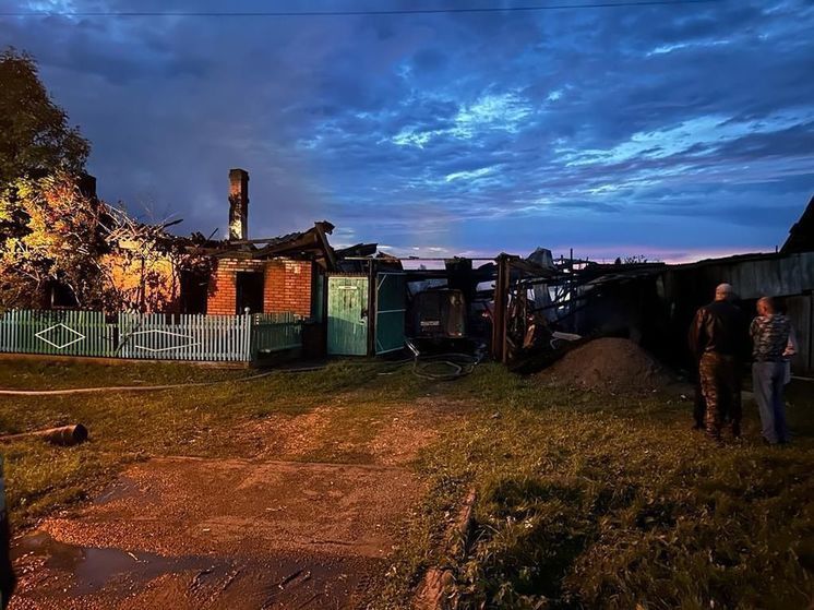 В Красноярском крае на месте пожара нашли тело человека