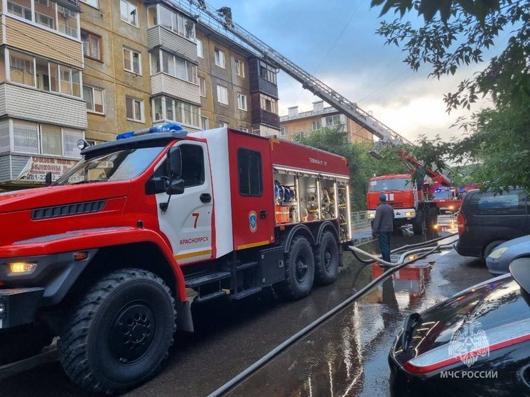 Прокуратурой организована проверка после пожара в Красноярске