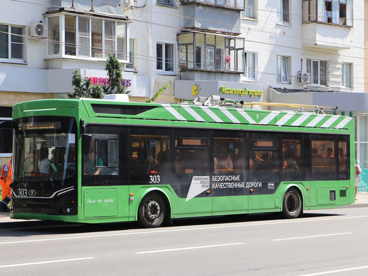 В Курске троллейбусы «Адмирал» оборудовали системой для незрячих пассажиров