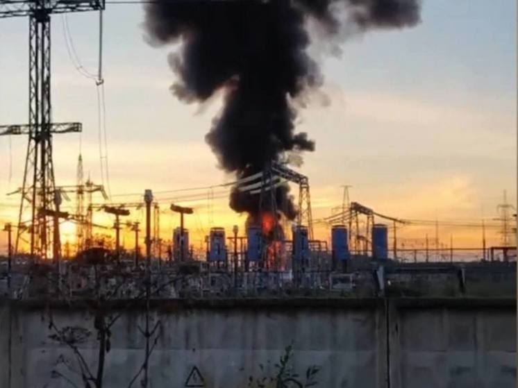 В Ленобласти произошел пожар на электроподстанции первого класса сложности