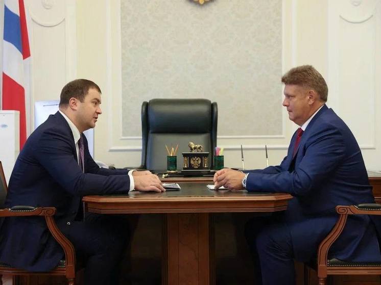 Врио губернатора Омской области Хоценко обсудил с полпредом президента Серышевым развитие экономики региона