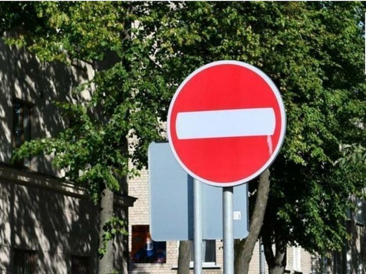 В Орле до 18 августа ограничили движение транспорта по улице Пушкина