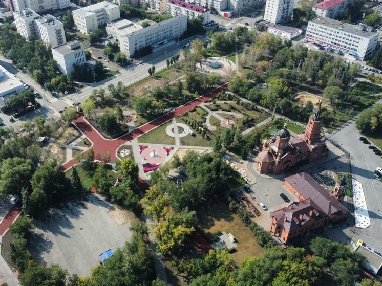 Ко Дню города в Кургане завершится благоустройство в Городском саду