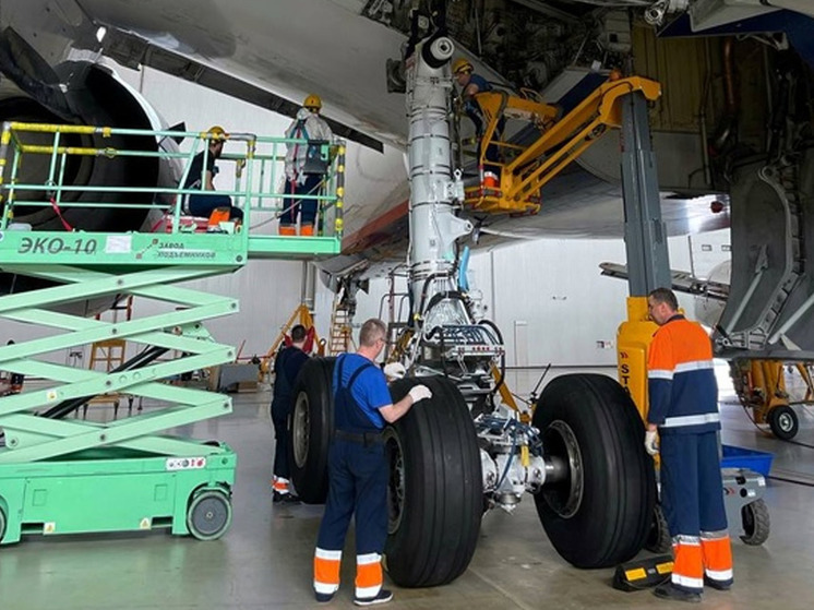 Оборудование Лежневского предприятия использовали для ремонта самолёта Boeing 777