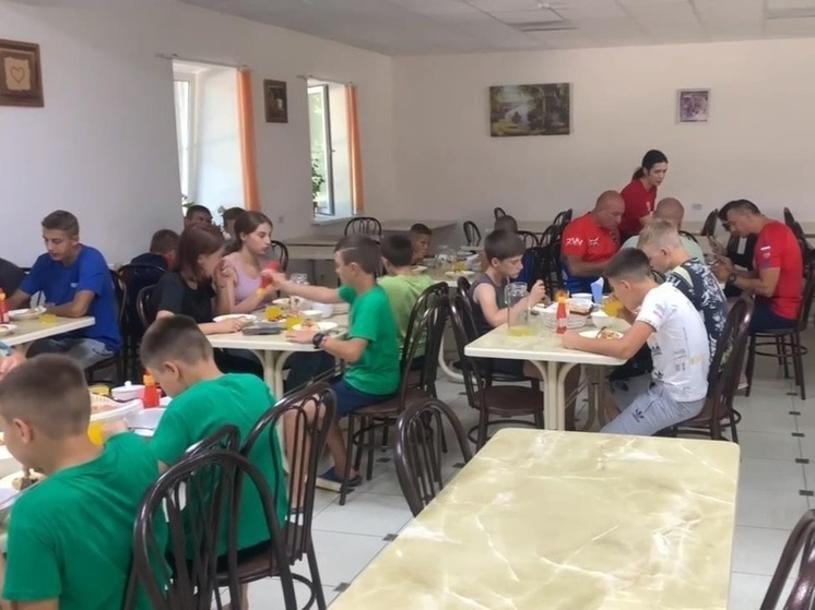 Юные спортсмены-вольники из Запорожья приехали на тренировки в Ингушетию