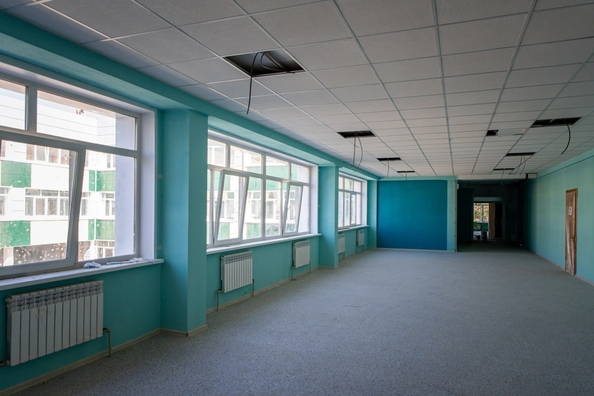 В Курске завершается ремонт в четырёх школах