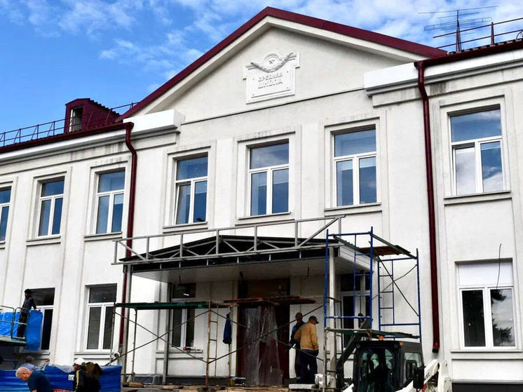 Капитальный ремонт в новокузнецкой школе подходит к концу