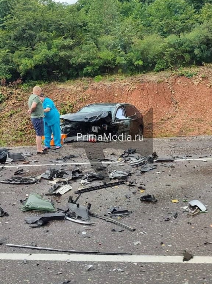 Страшная авария произошла на трассе Владивосток - Хабаровск