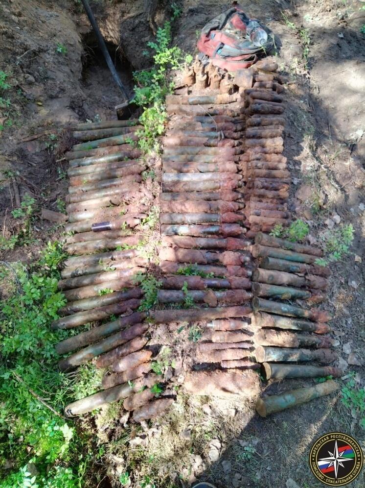 Склад боеприпасов времен ВОВ взорвали в Карелии