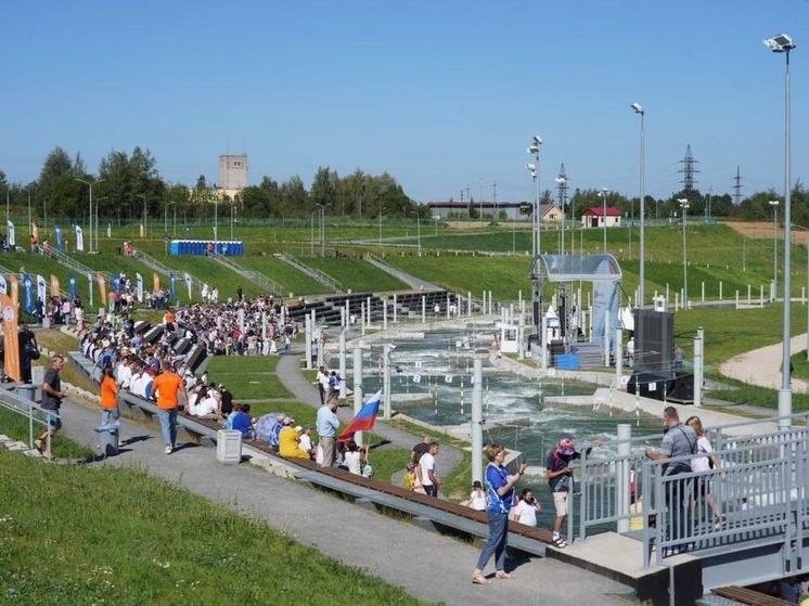 Торжественное открытие комплекса для гребного слалома прошло в Сергиевом Посаде