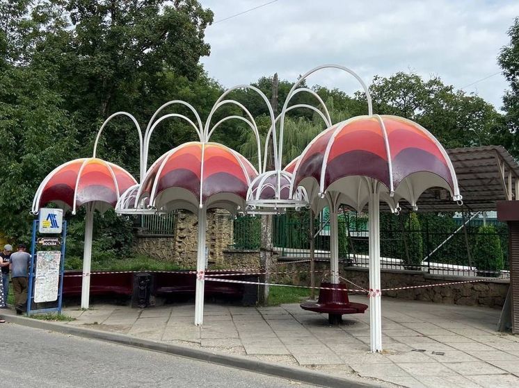 В Кисловодске восстановили исторический облик остановки