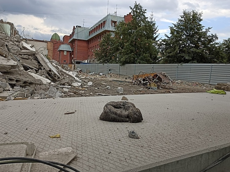 В Новосибирске завершили снос взорвавшегося дома на Линейной, 39
