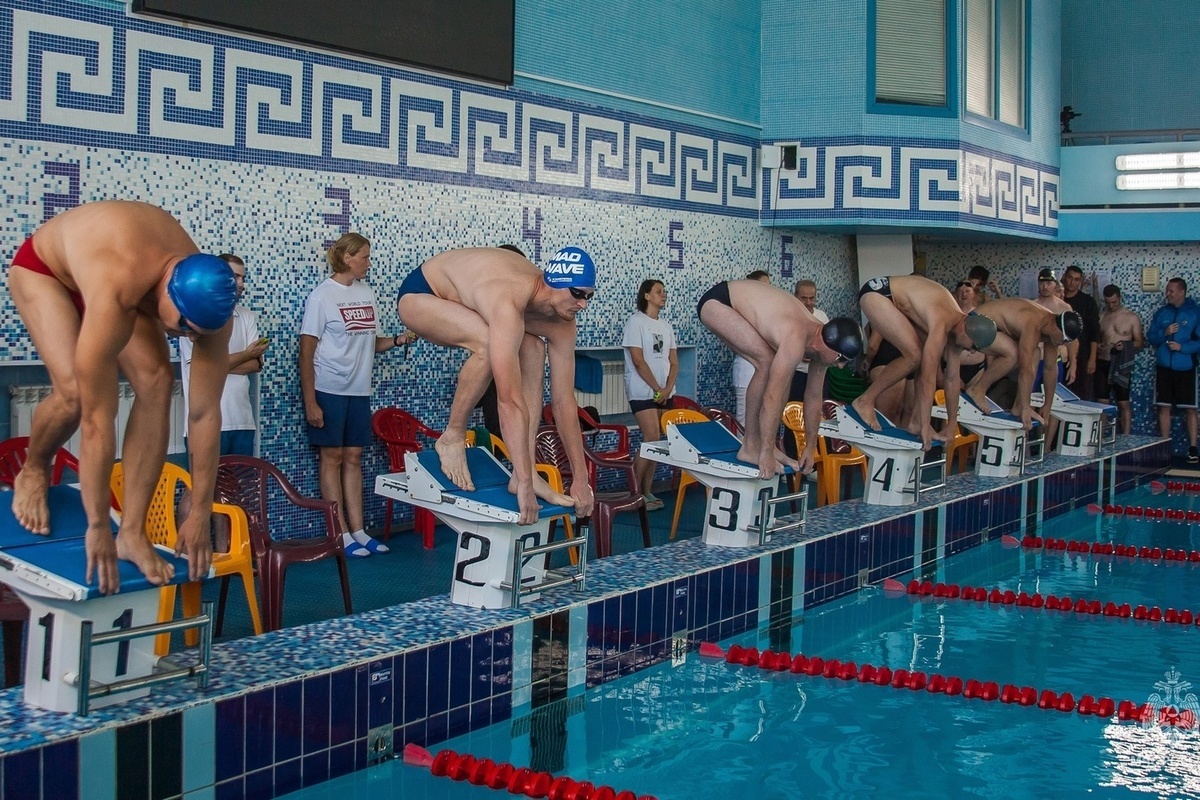 Arkhangelsk employees of the Ministry of Emergency Situations took third place in interregional swimming competitions