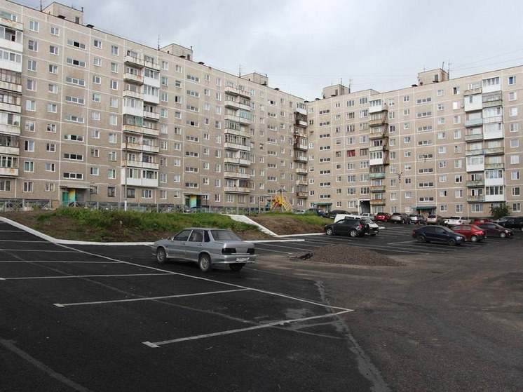 В Молочном благоустроили один из самых населенных дворов