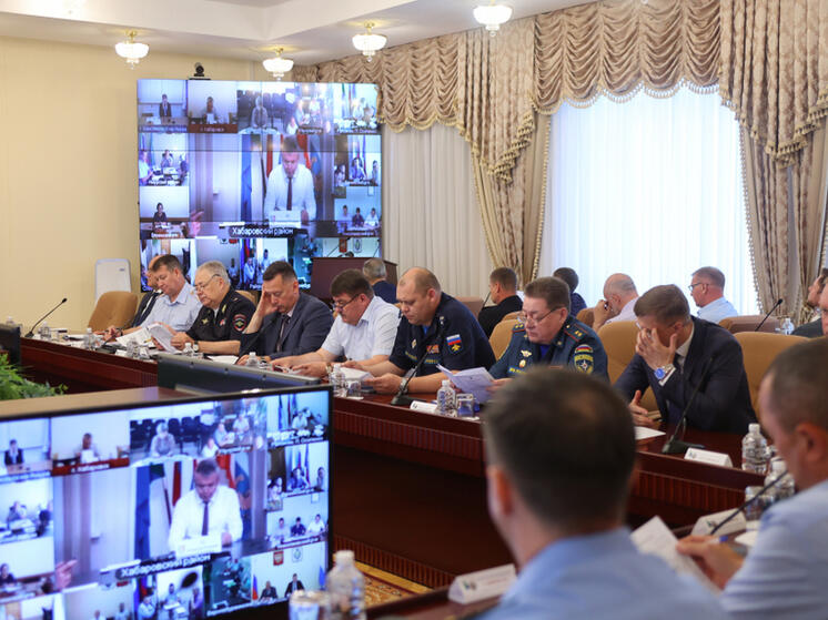 Безопасность в День знаний и на выборах обсудили в правительстве Хабаровского края