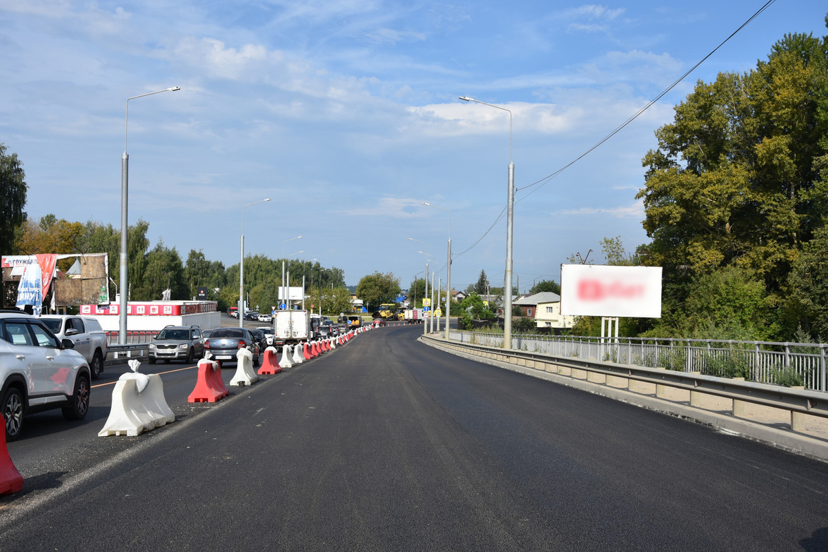 В Костроме после ремонта готовятся открыть путепровод в Юбилейном и мост через реку Черная