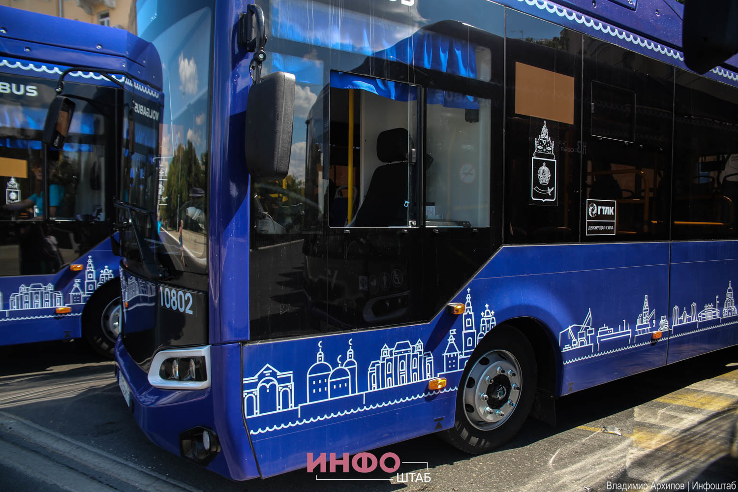 В Астрахань пришли автобусы средней вместимости: показываем как они выглядят 
