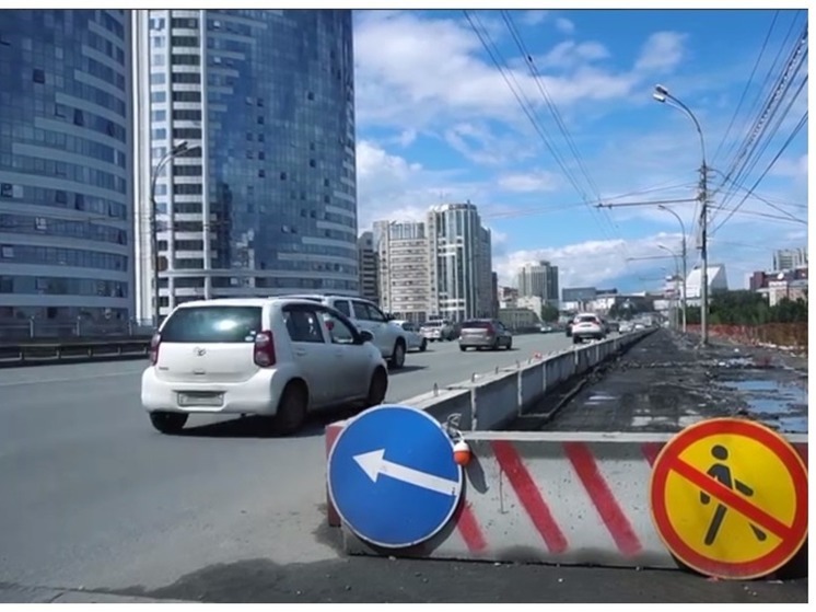 В Новосибирске заменят подрядчика на ремонте моста на Октябрьской магистрали