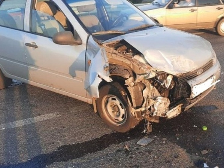 При столкновении двух авто под Белгородом пострадала 6-летняя девочка
