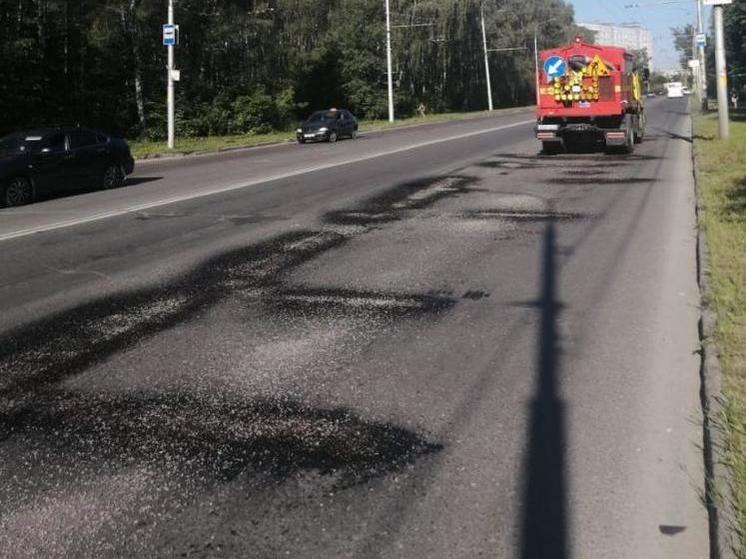 За неделю в Рязани отремонтировали более 1600 квадратных метров дорог