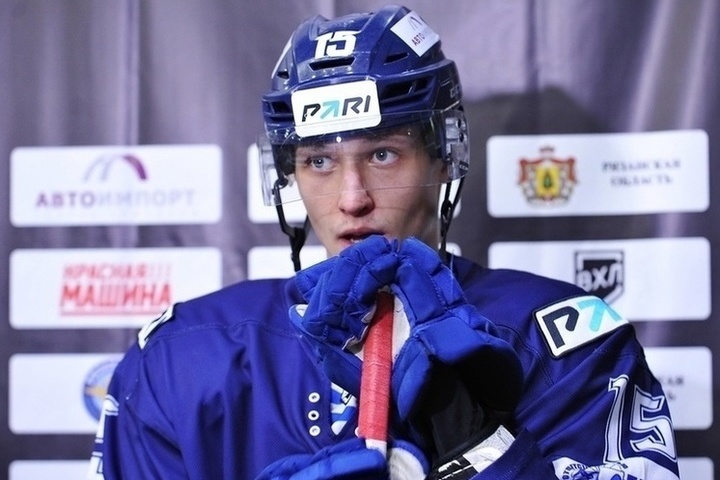 Forward of HC "Ryazan-VDV" Silantyev signed a full-fledged contract with the KHL club
