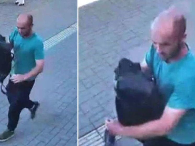 В Омске полицейские разыскивают подозреваемого в краже золотой цепочки