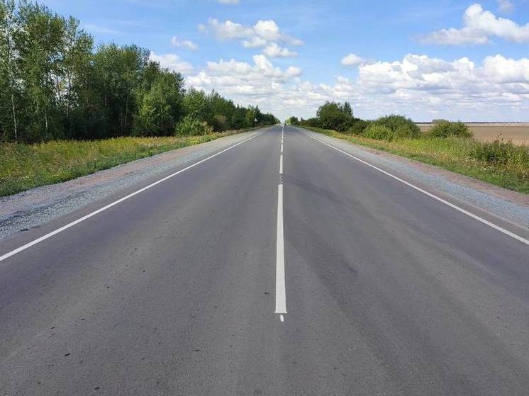 В Омской области отремонтировали более 83 километров дороги