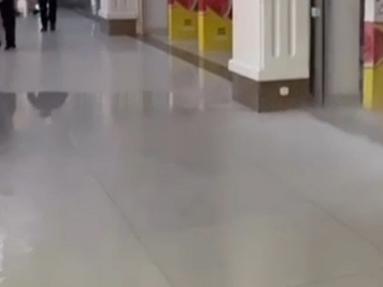 В торговом центре в Реутове началась эвакуация из-за потопа