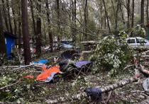 Новая трагедия в палаточном лагере из-за непогоды