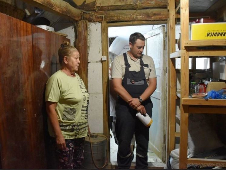 В Пензе обсудили вопрос подтопления погребов на улице Кордон Студёный