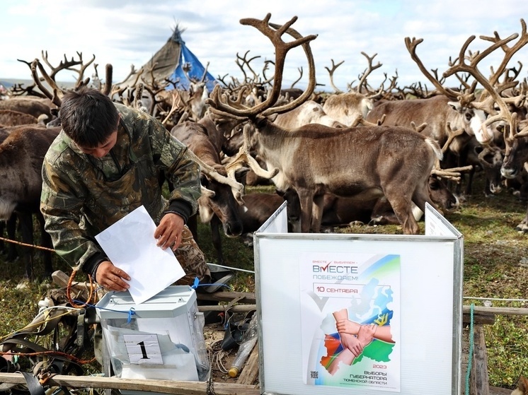 На Ямале в первый день досрочного голосования свой выбор сделали больше 360 жителей отдаленных сел