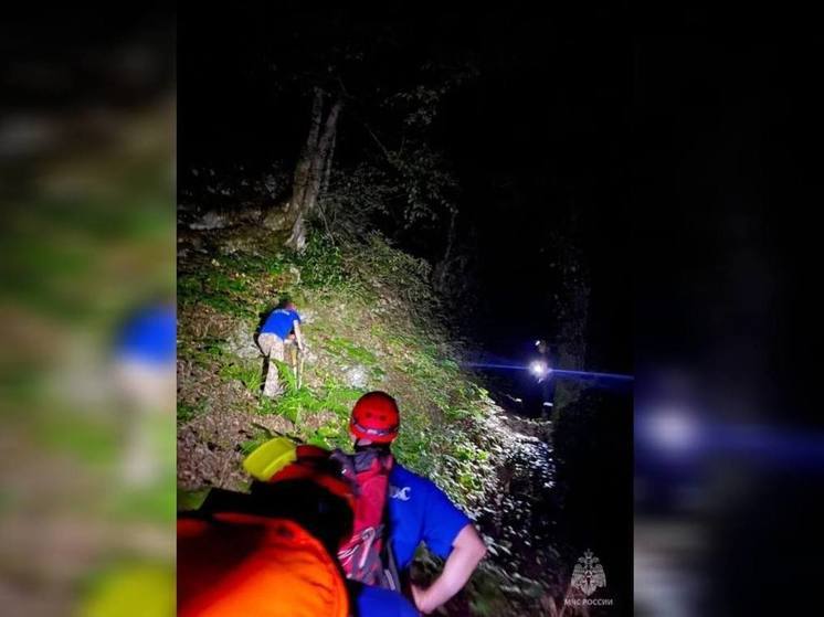 В Сочи спасатели всю ночь искали незарегистрированную группу туристов в районе горы Ачишхо