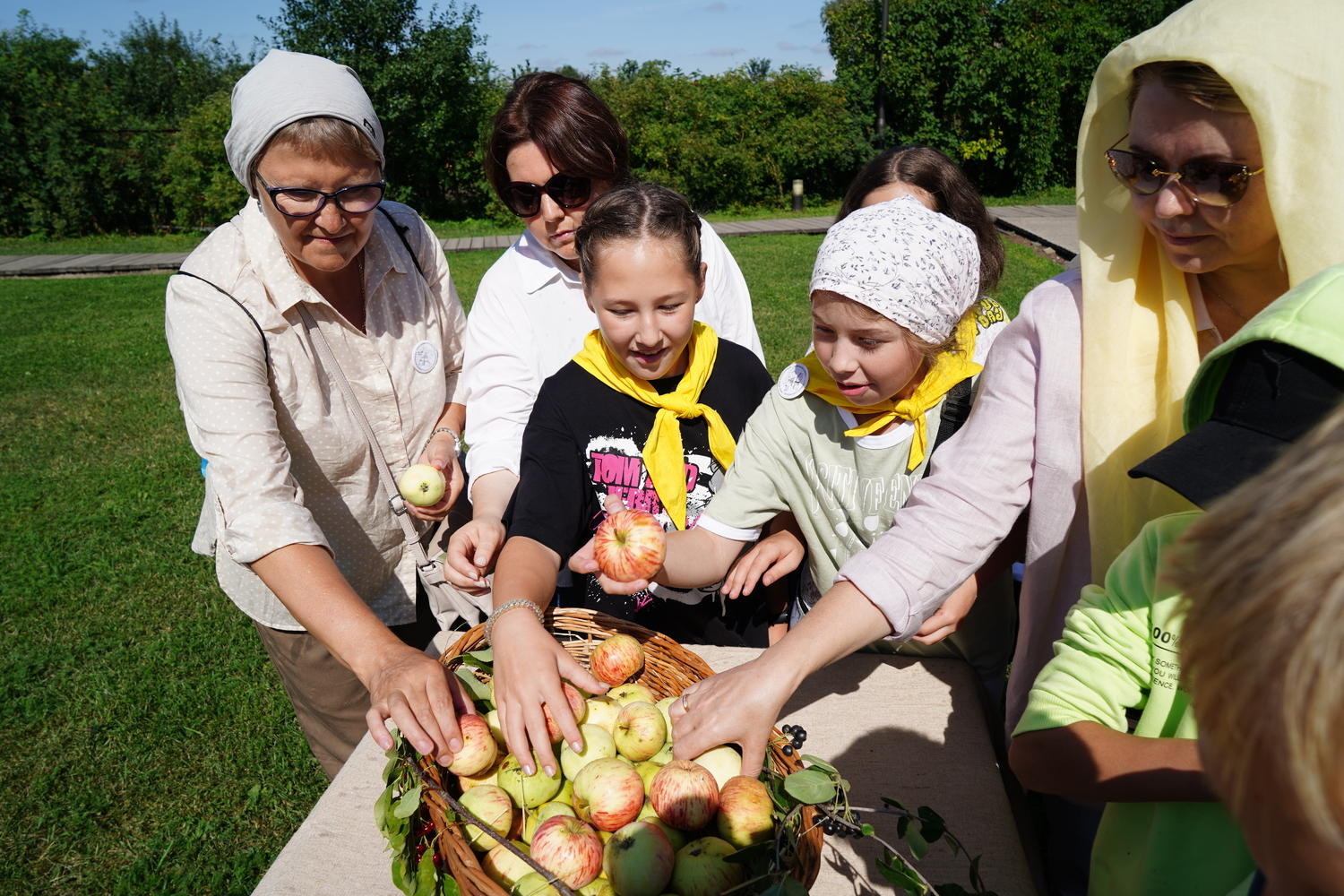 Apple Spas was celebrated in Suzdal