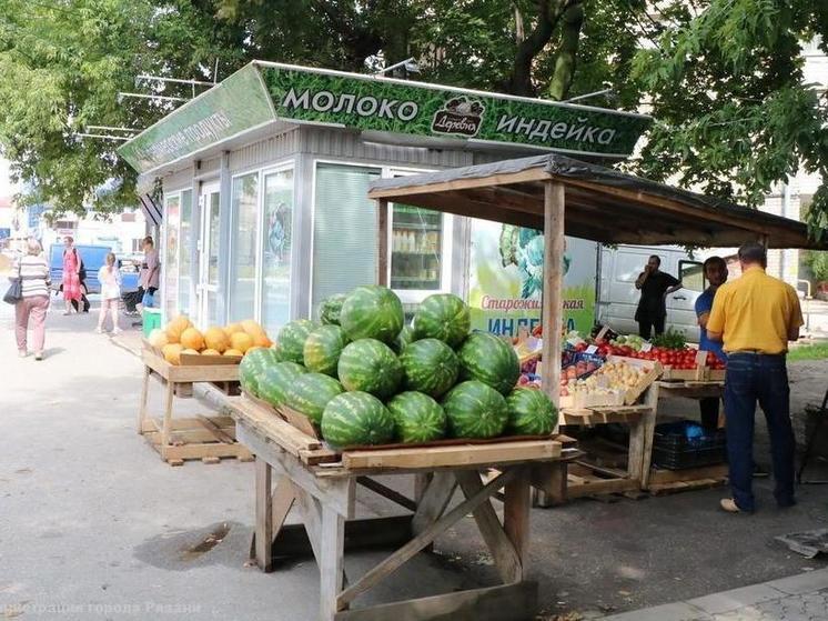 С начала года в Рязани составили 1717 протоколов за несанкционированную торговлю