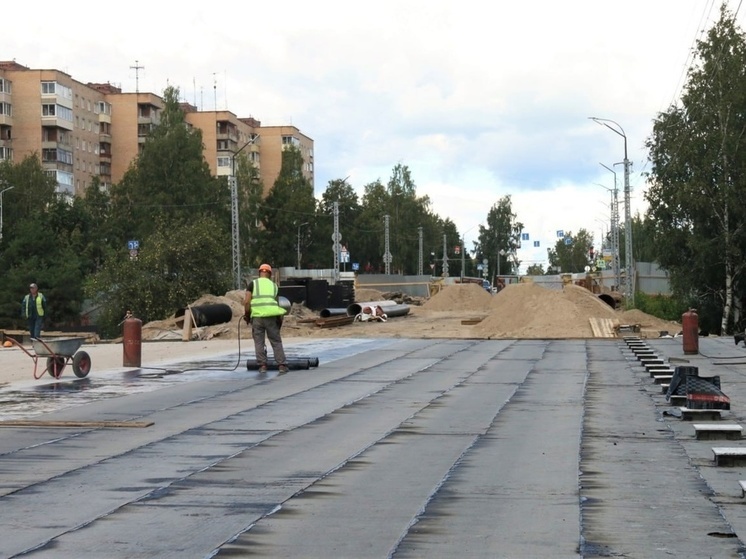 Ремонт моста на улице Антикайнена в Петрозаводске близится к завершению