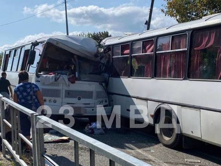Прокуратура организовала проверку по факту аварии с рейсовыми автобусами в Туапсинском районе