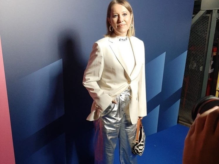 Вернувшаяся в Москву Собчак угодила в лужу