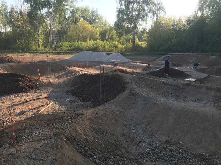В Прикамье началось строительство памп-трека