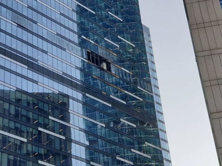 The media reported cotton and smoke in the Moscow City area