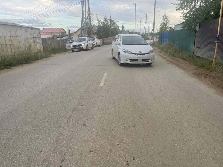 В Якутске совершен наезд на несовершеннолетнего