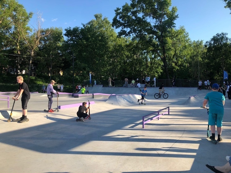 Летний сезон скейт-парка «Яма» в Вологде торжественно закрывается