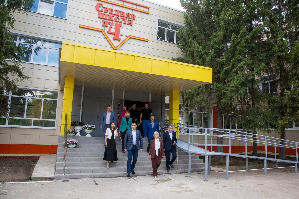В Волжске завершен капитальный ремонт школы № 4