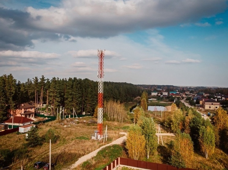 Под Тверью неизвестный поджег сотовую вышку